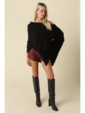 Claire Knit Poncho