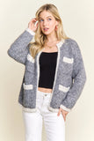 Open Front Cardigan