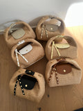 Jade Raffia Bag