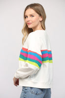 Wavy Stripe Sweatshirt
