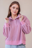 Waffle Knit Top