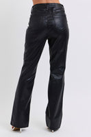 Judy Blue Leather Bootcut Pants