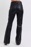 Judy Blue Leather Bootcut Pants