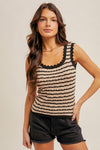 Scallop Knit Tank