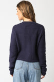 Maggie Knit Button Top