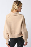 Aimee Zip Up Sweater- 2 color options