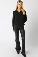 Aimee Zip Up Sweater- 2 color options