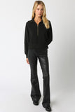 Aimee Zip Up Sweater- 2 color options