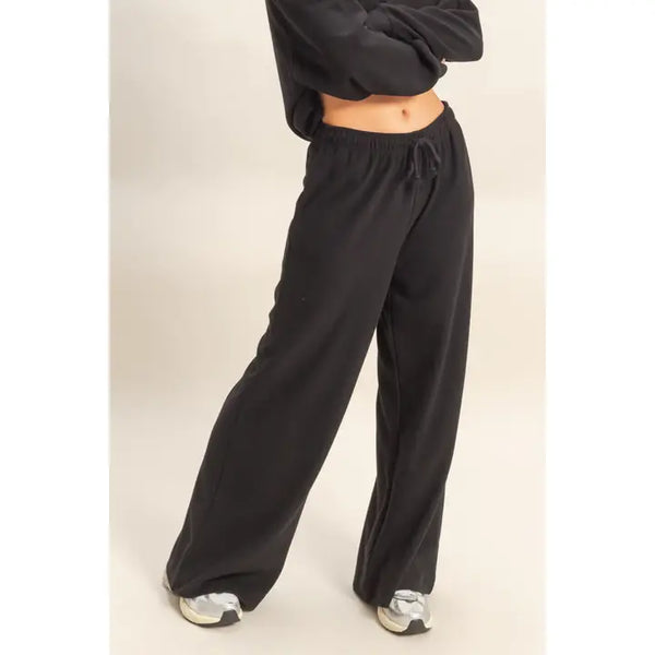 Soft Ribbed Sweats