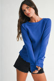 Lettuce Edge Thermal Tops- Multiple Colors