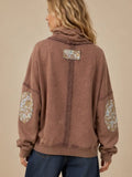 Floral Patch Hoody