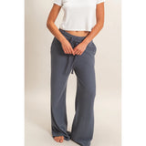 Brushed Waffle Pants- Multiple Colors
