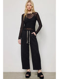 French Terry Barrel Pants