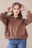 Waffle Knit Top
