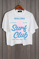 Malibu Surf Club Tee- Multiple Colors