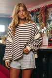 Open Back Stripe Top
