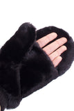 C.C Furry Mittens