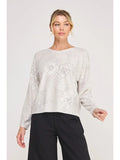 Floral Print Sweater