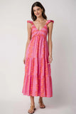 Pink Flutter Dress