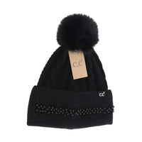 C.C Pearl Pom Hat