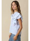 Denisse Ruffle Top