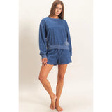 Contrast Sweat Set