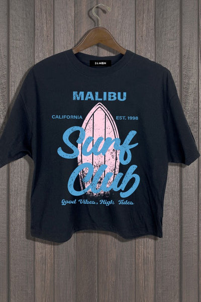 Malibu Surf Club Tee- Multiple Colors