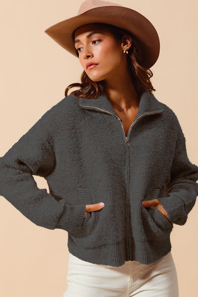 Knit Fluffy Sweater