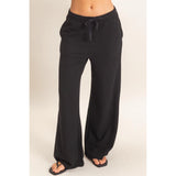 Brushed Waffle Pants- Multiple Colors