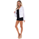 Seaspice White Cotton Jacket