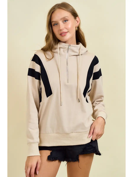 Colorblock Half Zip