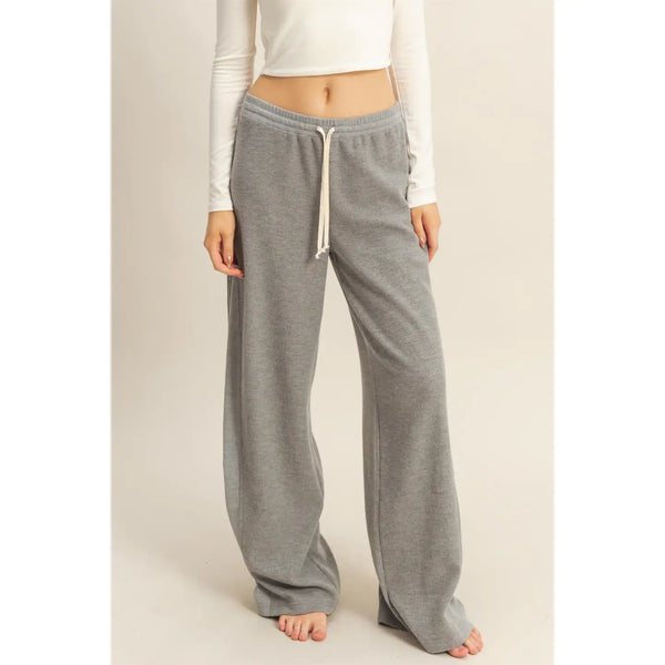 Waffle Knit Pants