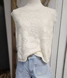 Floral Textured Top