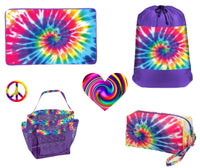 Purple Tie Dye Camp Collection
